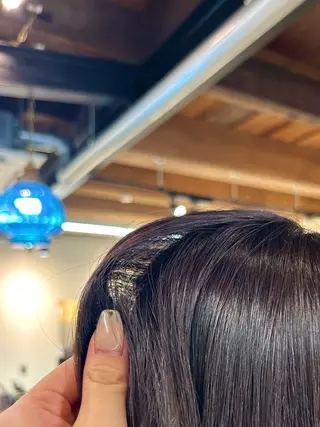 カラー 透明感カラー/ 顔周りcut♡シホのヘアスタイル