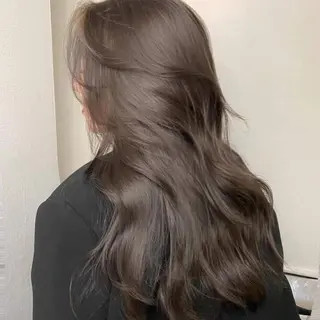 ロング カラー YUIKA☆髪質改善 小顔カット艶カラーのヘアスタイル