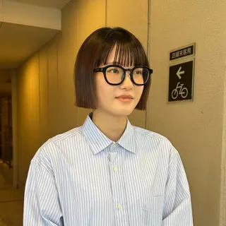 ショート カラー 橋本叶夢/ お洒落hairのヘアスタイル