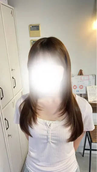 ロング 川原 飛奈のヘアスタイル