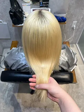 ミディアム ブリーチモデル募集 ʟᴇɪ.れいのヘアスタイル