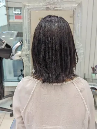 ミディアム 髪質改善 カミムラのヘアスタイル