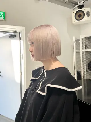 ショート カラー HARU//原宿🤍 リピート率NO.1のヘアスタイル