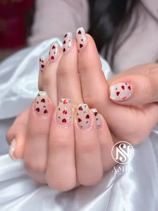 ミディアム 🌟AMIA BEAUTY🌟のネイルデザイン