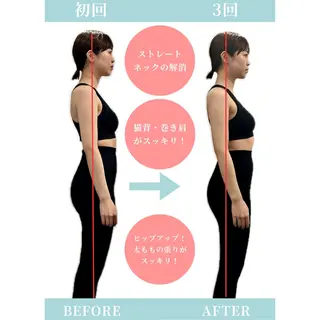 小顔矯正/姿勢矯正 美容整体師　野口杏太のエステ・リラクイメージ