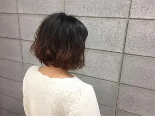 ミディアム カラー パーマ ITO YUKIのヘアスタイル