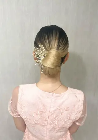 ロング ヘアアレンジ ヘアセット専門店 Rのヘアスタイル