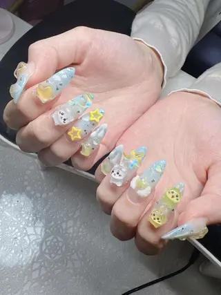 ネイル Lee Nails チップ長さだし専門店のネイルデザイン