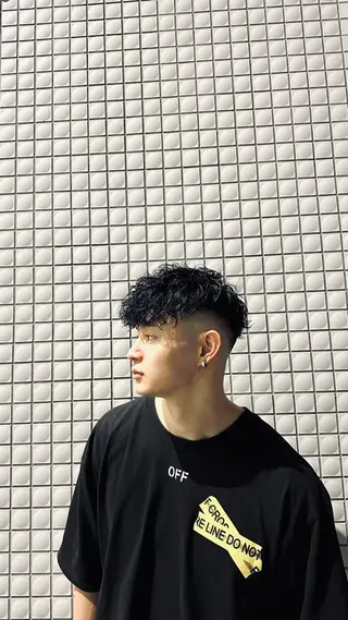 ショート パーマ メンズ 💈メンズパーマ💈 ナカザワ リョウのヘアスタイル