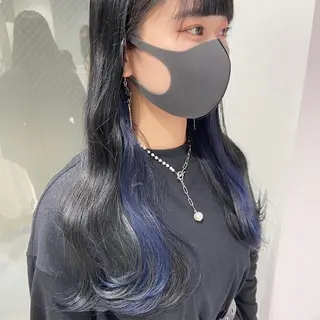 ロング カラー レイヤーカット⭐️ インナー桑原 日花理のヘアスタイル