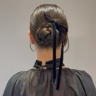 セミロング ヘアアレンジ noa/ 渋谷のヘアスタイル