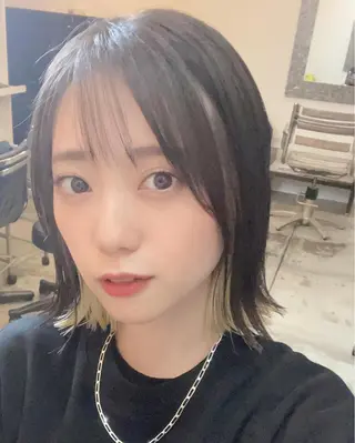 セミロング カラー パーマ ヘアアレンジ メンズ キッズ ネイル マツエク・マツパ アイブロウ 渋谷レイヤーカット❌ 縮毛矯正専門/武田涼のヘアスタイル