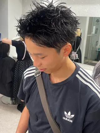 メンズ 🍐シャドウパーマ メンズ特化/守岡🍐のヘアスタイル