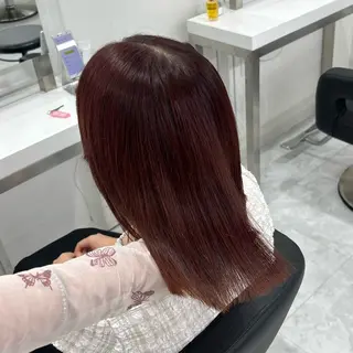 ロング カラー パーマ ヘアアレンジ メンズ キッズ 盛れ韓国ハイトーン 🎀Himari🎀のヘアスタイル