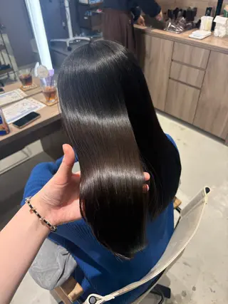 セミロング 比嘉 星菜のヘアスタイル