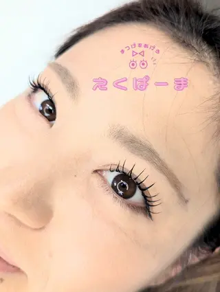 マツエク・マツパ Belles  Ailesのマツエク・マツパデザイン