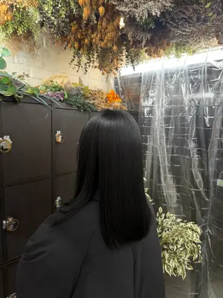 セミロング 森田 雄政のヘアスタイル