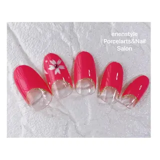 ミディアム ネイル 👑enen style👑のネイルデザイン