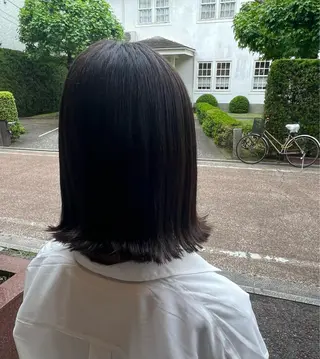 ショート ハイライト特化小澤 奈津美のヘアスタイル
