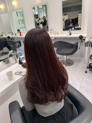 ロング カラー 💖札幌カラー 指名No.1💖玲奈のヘアスタイル