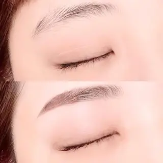 アイブロウ Pualice  木本のマツエク・マツパデザイン