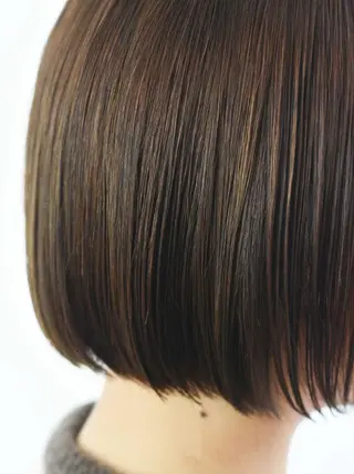 ショート カラー 【Atem 大町店】 永森　優里花のヘアスタイル