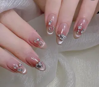 ネイル By moonネイル 🌷ワンホン/韓国風のネイルデザイン