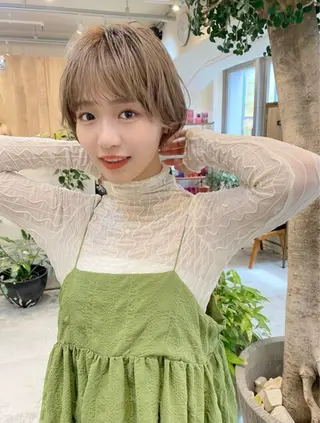 ショート 川口開世 short  cutのヘアスタイル