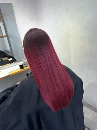 ロング カラー カリスマになる美容師 💥TOUI💥上野のヘアスタイル