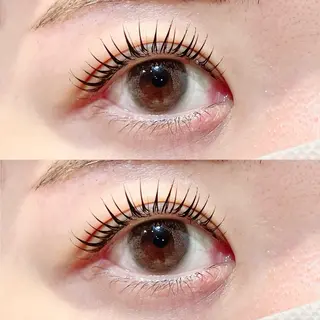 マツエク・マツパ 笠井 彩花のマツエク・マツパデザイン