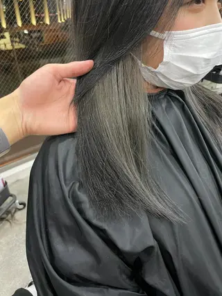ミディアム カラー パーマ ヘアアレンジ メンズ キッズ ネイル マツエク・マツパ アイブロウ カラー特化サロン Eir心斎橋のヘアスタイル