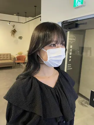 ロング 👑髪質改善カラー 中垣斗希のヘアスタイル