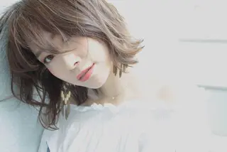 ミディアム カラー ヘアアレンジ タナカ タクヤのヘアスタイル