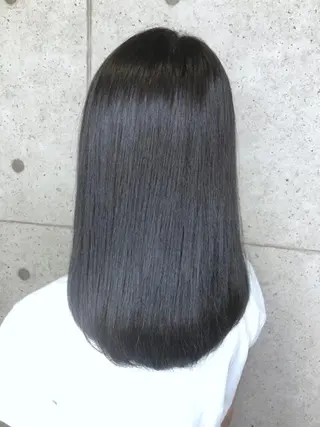 セミロング カラー ✨髪質改善✨ 田西　基彦のヘアスタイル