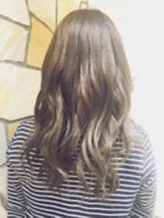 セミロング カラー Minami. 🩵 再現性特化ヘアのヘアスタイル