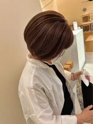 カラー TEMIL HAIR 彩弥のヘアスタイル