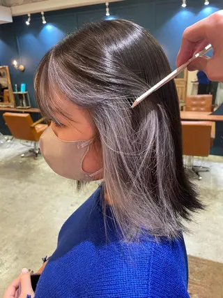 ショート カラー ヘアアレンジ ☂️カトウ ケイゴ☂️のヘアスタイル