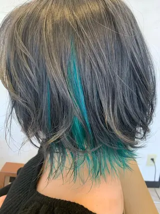 ミディアム カラー est  店長 ✂︎高橋✂︎のヘアスタイル