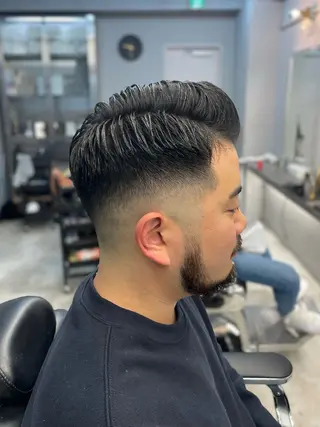 ショート メンズ 天王寺メンズパーマ /マツムラミユウのヘアスタイル