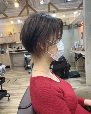 ショート カラー 平尾 拓也のヘアスタイル