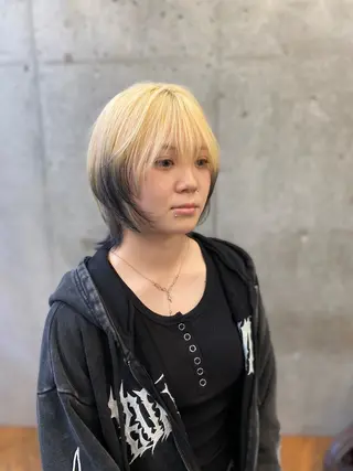 ミディアム カラー ✨️艶ハイトーン特化 ✨️佐藤望のヘアスタイル