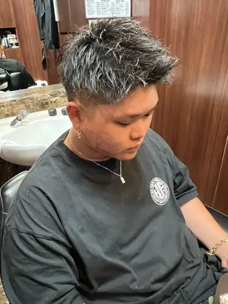 ショート メンズ ヒロ銀座　barber shop秋葉原店所属・佐藤 大和のヘアスタイル