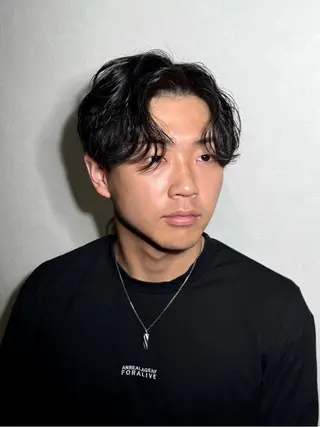 パーマ メンズ メンズパーマ専門店 【店長】⚜️イチカワのヘアスタイル