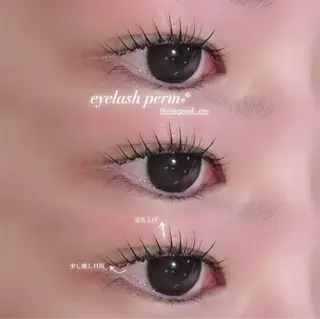 マツエク・マツパ rose pink MIYUのマツエク・マツパデザイン