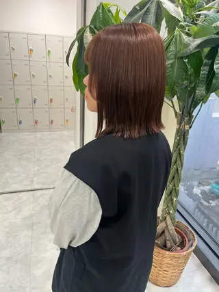 ミディアム カラー トレンドレイヤー No.1/KOHEIのヘアスタイル