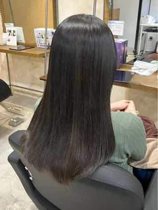 ロング カラー ツヤカラー🫧Sae ネイルモデル募集中のヘアスタイル