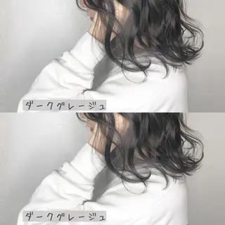 ロング カラー あさだ しゅうたろうのヘアスタイル