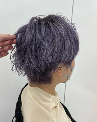 カラー メンズ縮毛矯正 メンズカット/のヘアスタイル