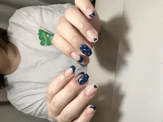 ネイル By moonネイル 🌷ワンホン/韓国風のネイルデザイン