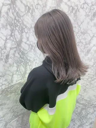 ロング カラー ヘアアレンジ ハイトーンカラー🌈 メンズパーマ鈴木康平のヘアスタイル